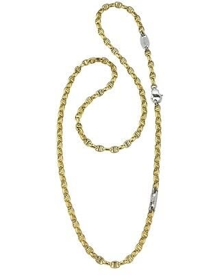 Necklace Zancan Man in Yellow Gold Diamante 0.015 Ct EC505BG - EC505BG